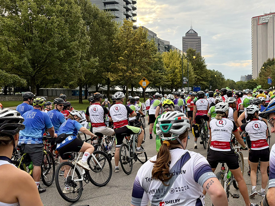 Pelotonia 2026 start